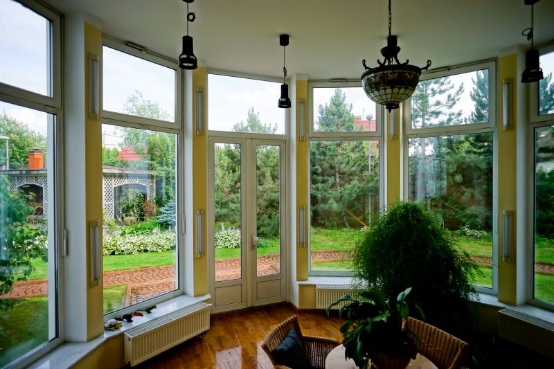 Living Space with Bay Windows